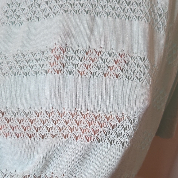 CLEARANCE Banana Republic Women's Light Seafoam Green Knit Top Size XL - Picture 3 of 11